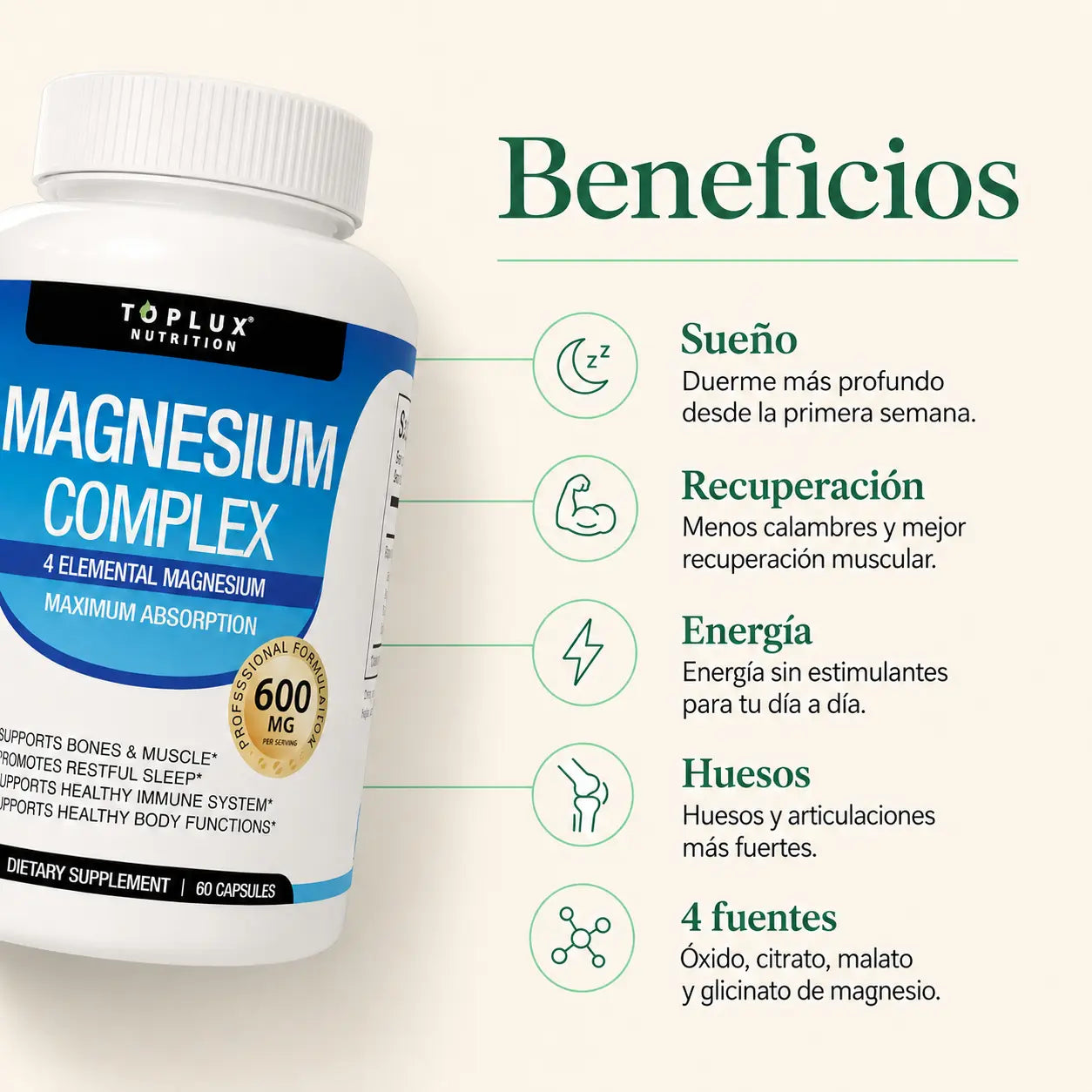Magnesio Complex 600mg